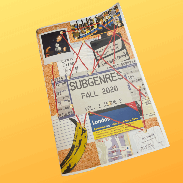 Subgenres: Fall 2020 Zine