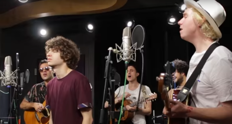 The Kooks LIVE In Studio Performing “Bad Habit” [Acoustic]