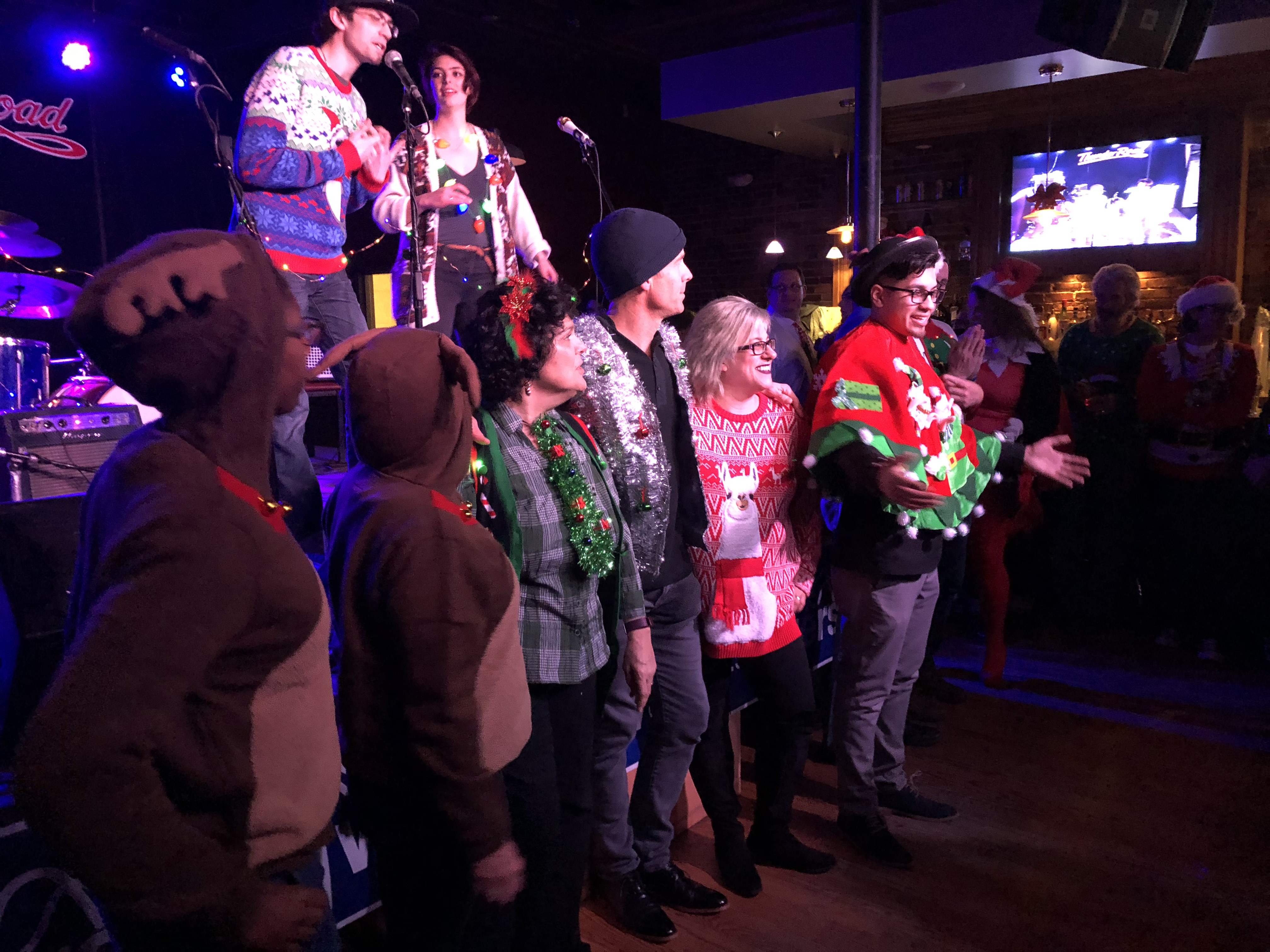 The Ugly Sweater Contestants