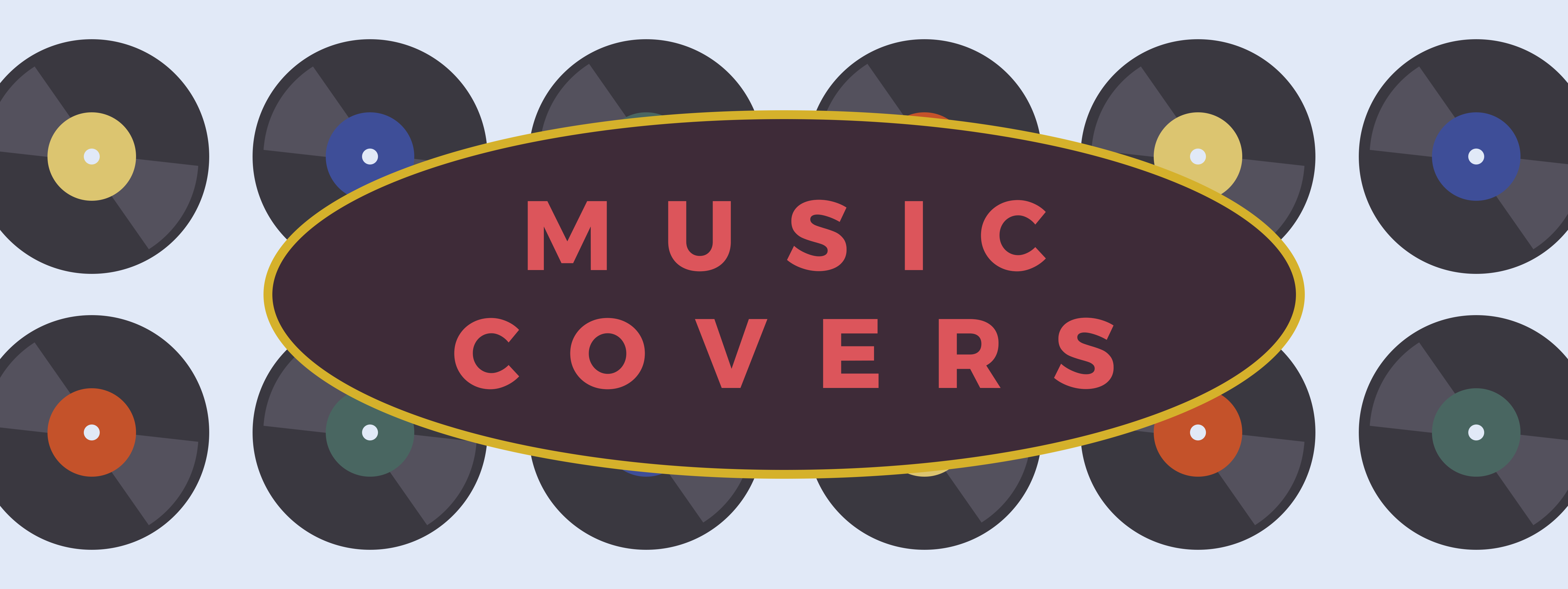 Music Covers Banner by Nicole Bae