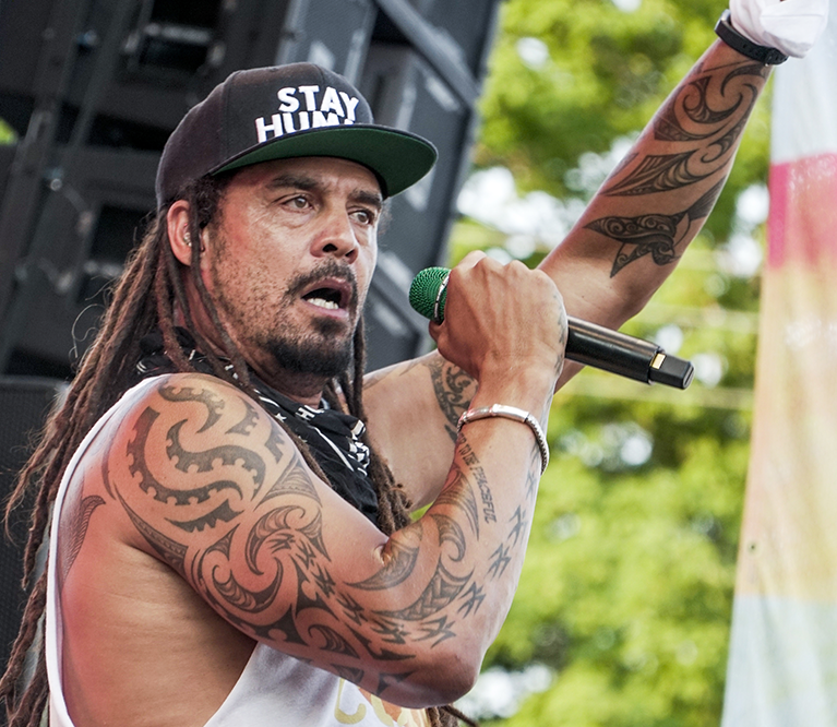 Michael Franti & Spearhead Perform Set Full of Positive Vibes