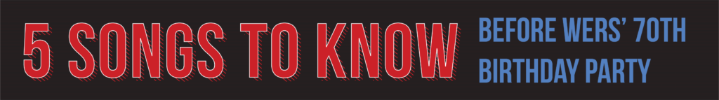 5 songs to know - blog banner