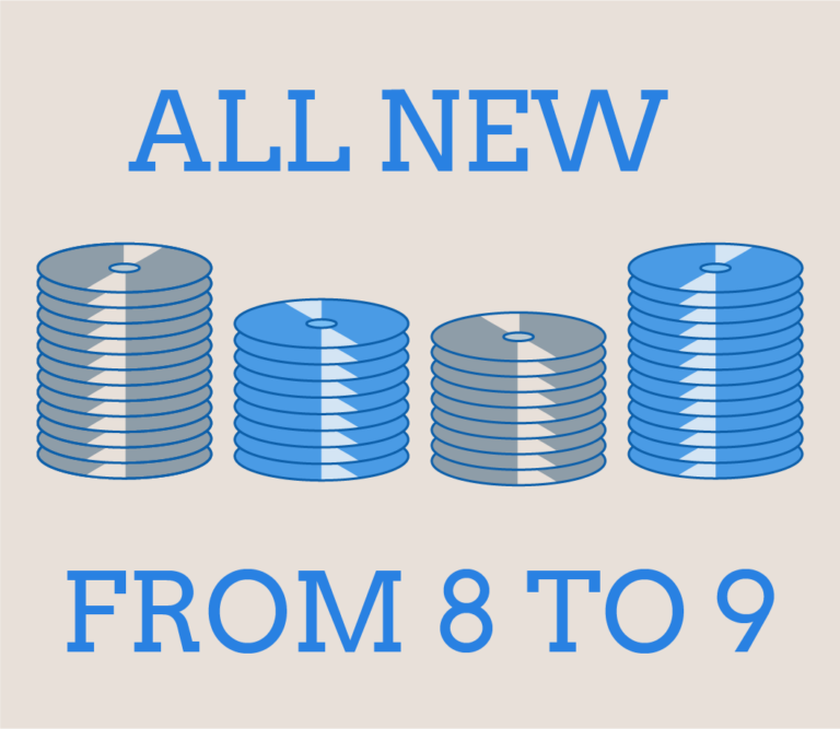 All New, from 8-9, on 88.9