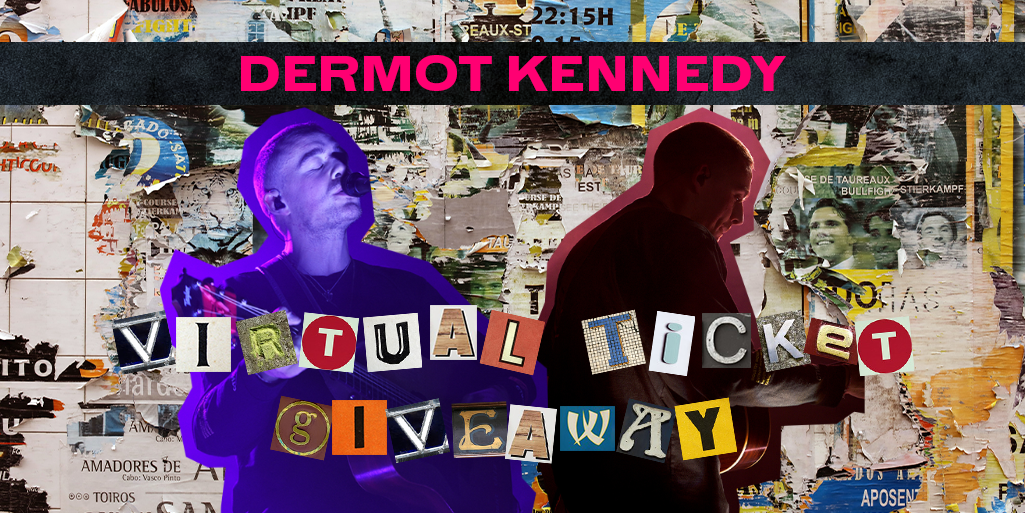 dermot kennedy giveaway - twitter banner