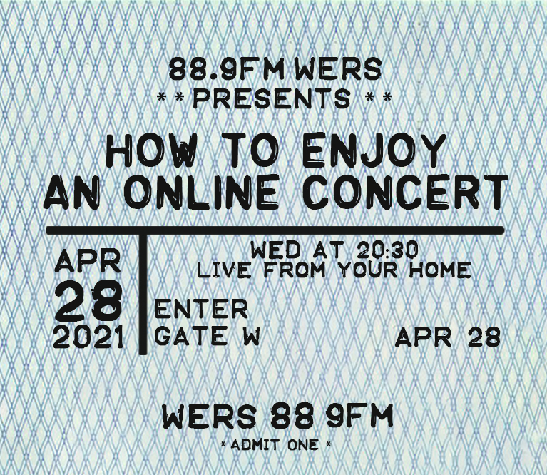 How to Enjoy an Online Concert