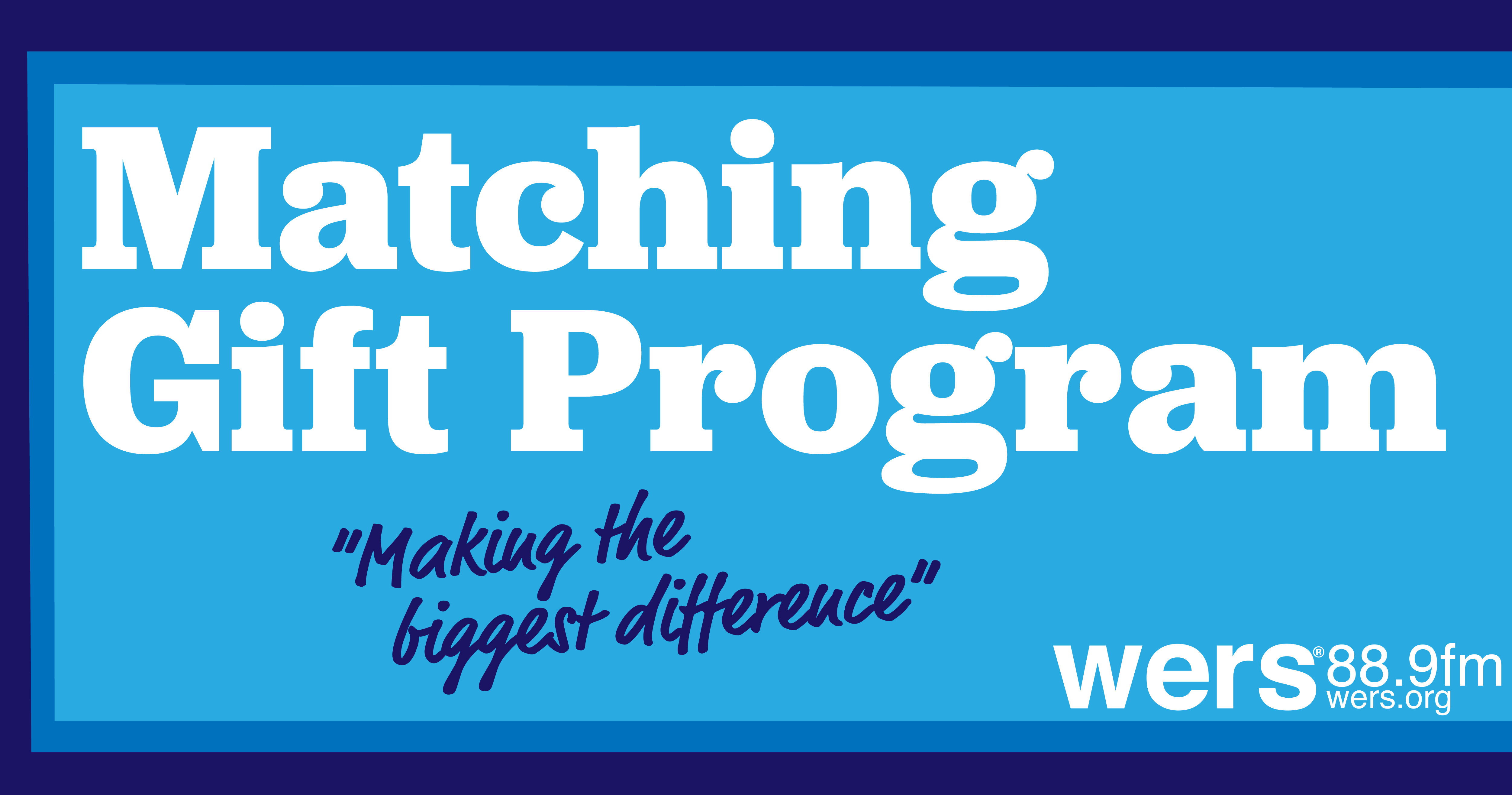 Matching Gift Programs