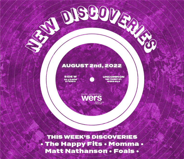 Playlist: New Discoveries - Matt Nathanson, Foals, the Happy Fits, Momma, WERS 88.9