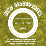 Playlist: New Discoveries - Billy Idol, The Lumineers, First Aid Kit, Fontaines D.C. - WERS 88.9FM