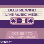 WERS 88.9FM Live Music Week Fall 2022 88.9 Rewind - October 22nd to October 30th, 2022