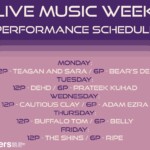 Live Music Week Fall 2022 - WERS 88.9FM - Lineup of live performances, live sessions