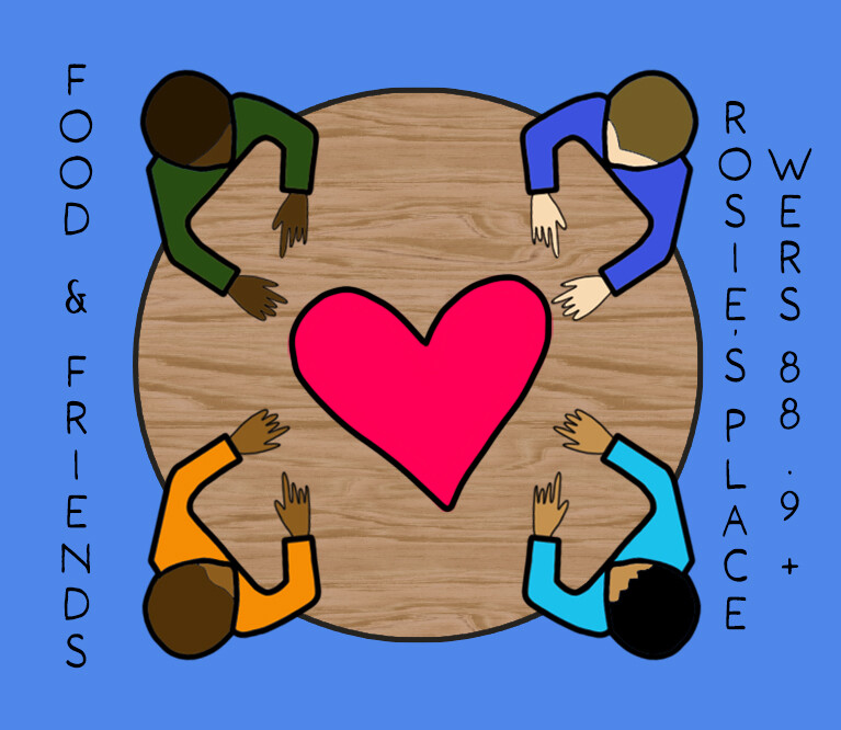 WERS 88.9FM and Rosie's Place, Boston - Food and Friends Drive