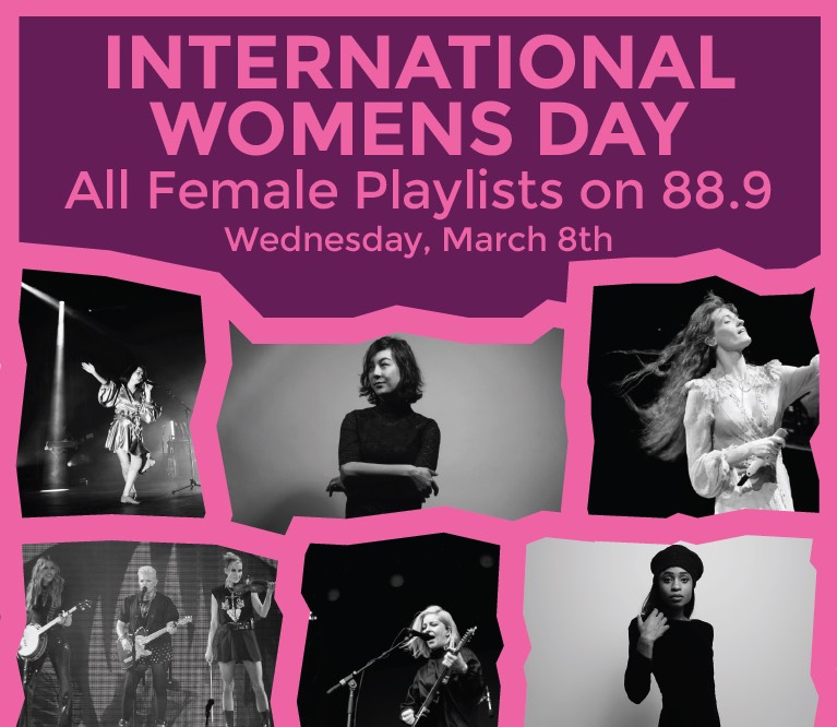 All Female Playlists for International Women’s Day!