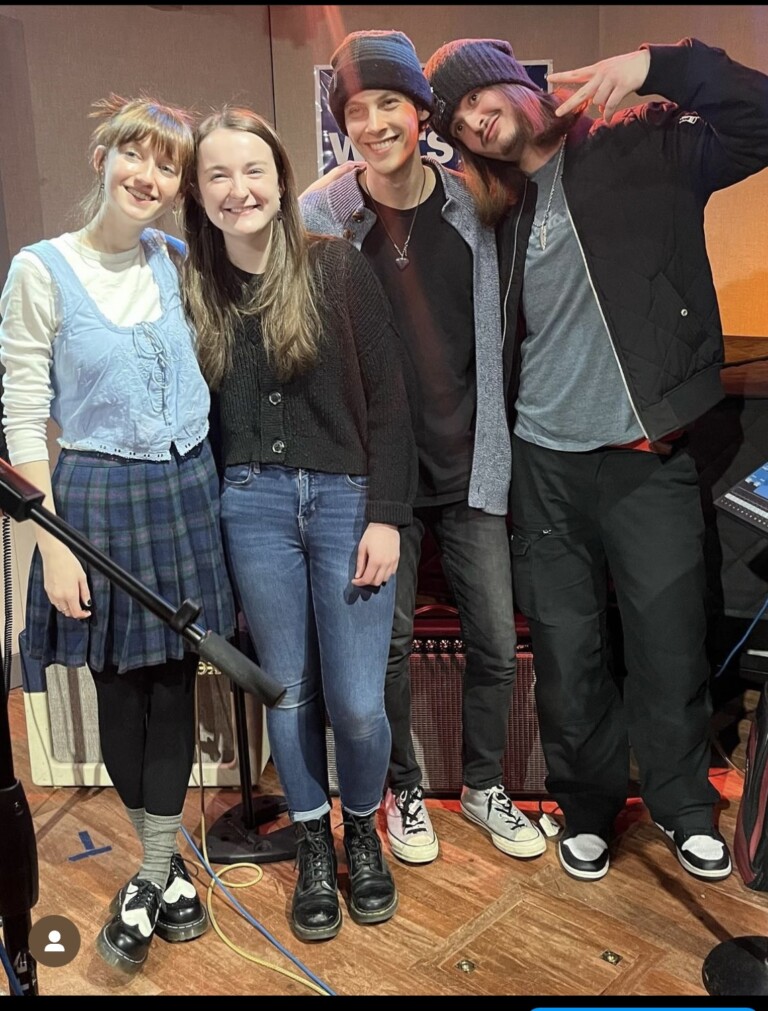 Little Fuss in studio