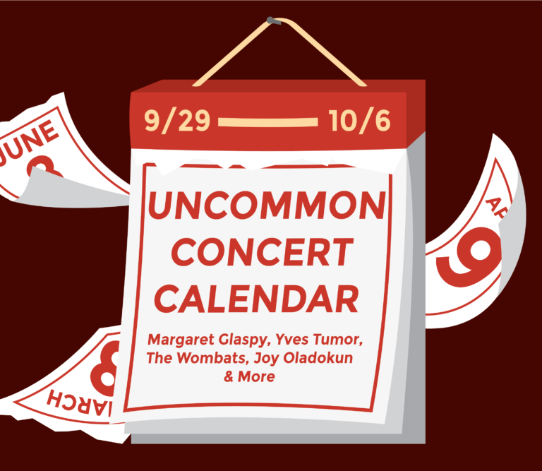 Uncommon Concert Calendar: September 29-October 6