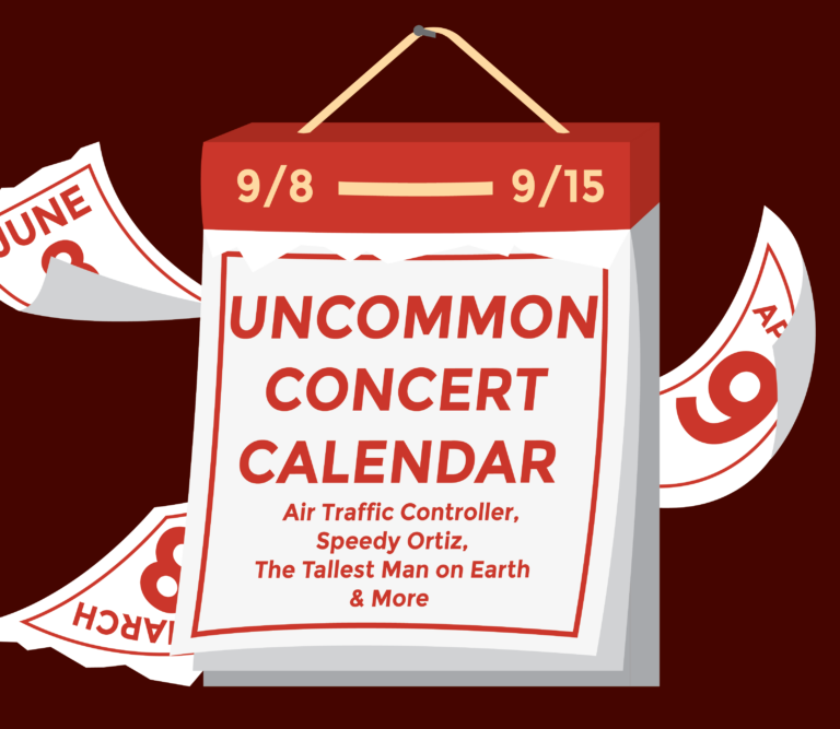 Uncommon Concert Calendar: September 8-15