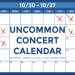 Uncommon Concert Calendar, Faye Webster, Jonathan Richman, Squirrel Flower, M. Ward