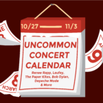 Uncommon Concert Calendar, Boston, Shows, Boston Concerts, WERS 88.9 FM