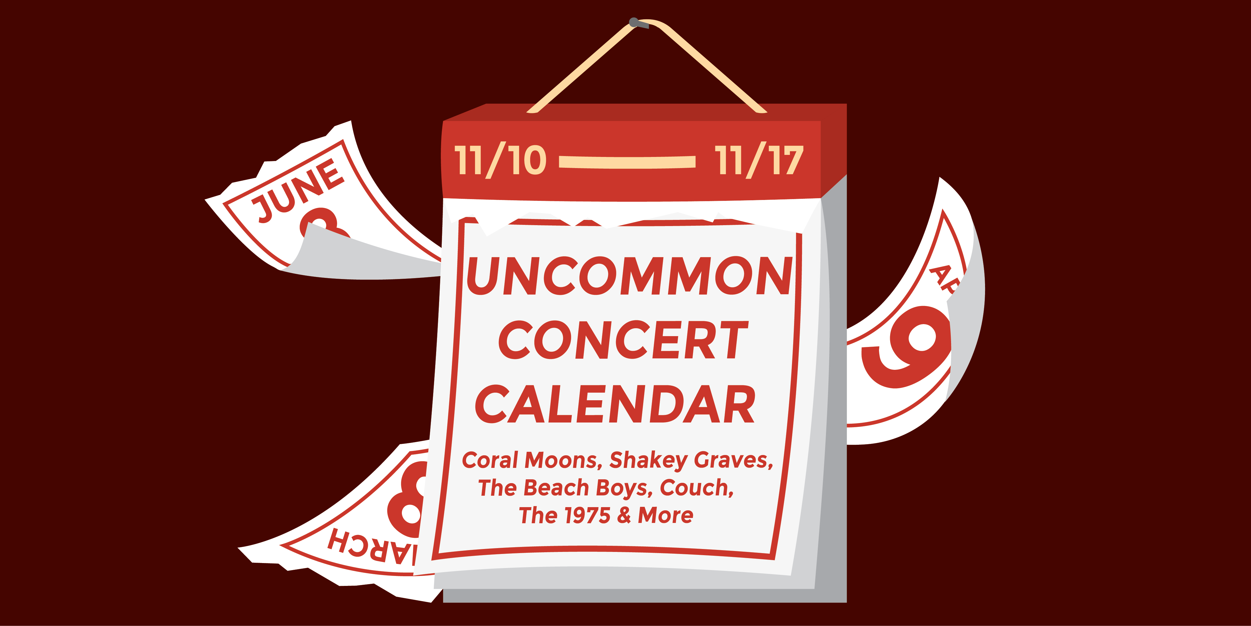 Uncommon Concert Calendar November 10-17 - Vimarsana News