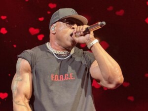 L.L. Cool J performing at TD Garden during the F.O.R.C.E tour