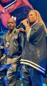 Queen Latifah and Treach of Naughty By Nature at TD Garden