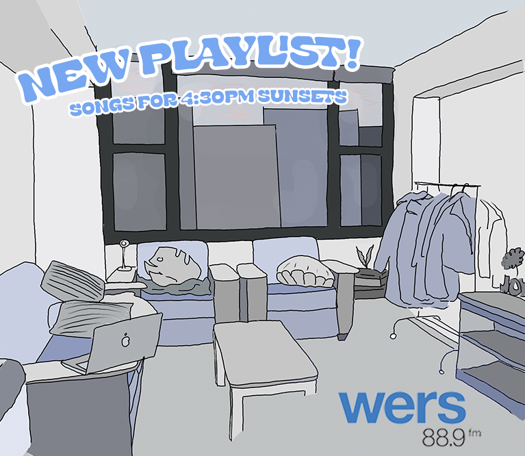 Songs for 4:30 Sunsets, Daylight Savings, Fall, Winter, Playlist, WERS 88.9 FM