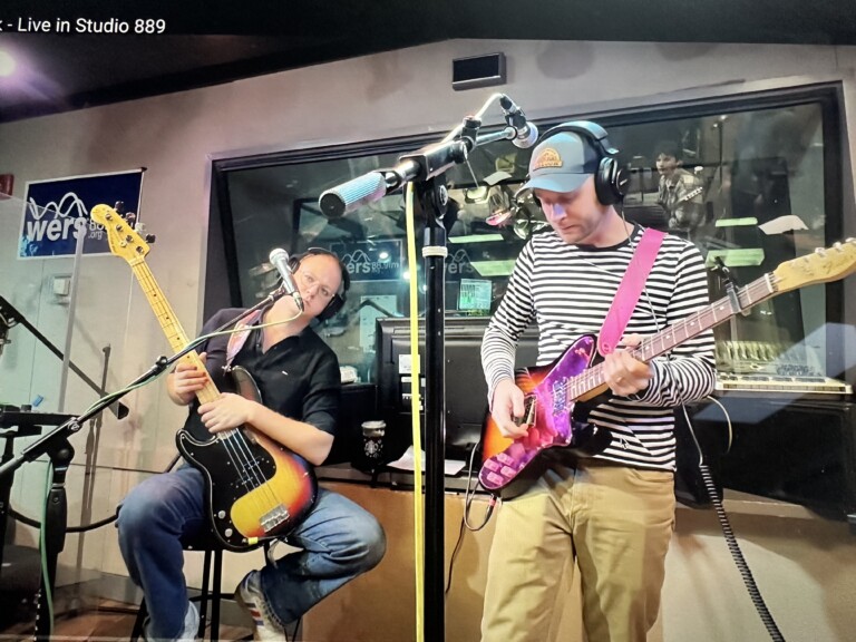 Deer Tick in WERS Studio