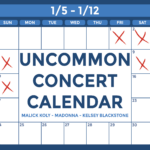 Uncommon Concert Calendar, Concerts, Boston, Boston Celtic Music Festival, WERS 88.9 FM
