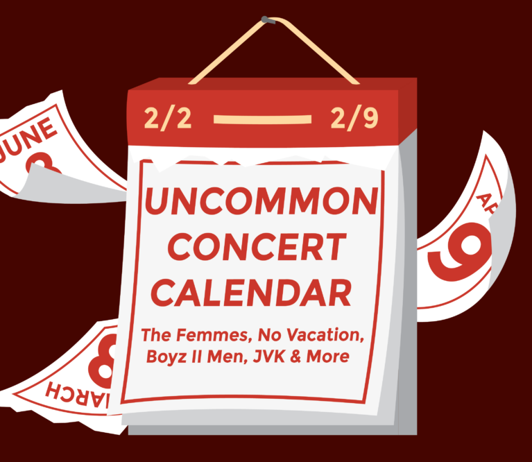 Uncommon Concert Calendar, JVK, Boys II Men, Makena Tate, The Femmes, Softcult, No Vacation, Boston Concerts, February 2024, WERS 88.9 FM