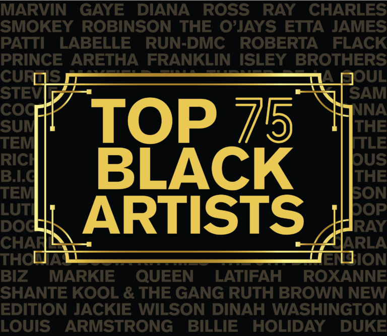 Black History Month, Black artists appreciation, Black musicians, Top 75 Black Artists, WERS 88.9 FM
