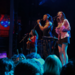 Tiny Habits perform on stage at Royale during their emotional homecoming show in Boston.