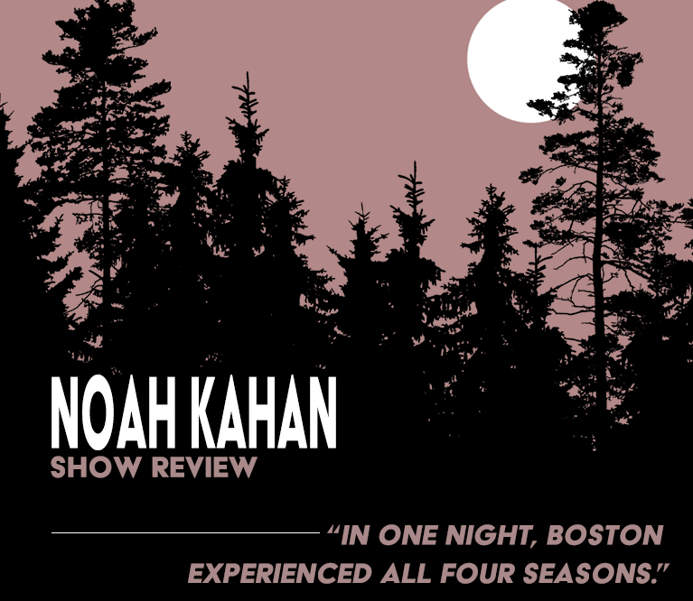 Show Review: Noah Kahan in Boston