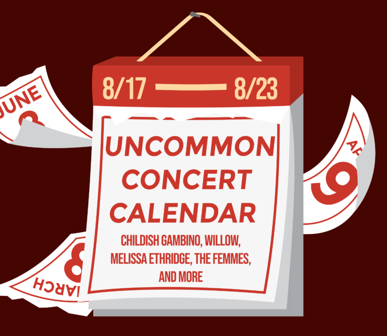 Uncommon Concert Calendar: 8/17-8/23