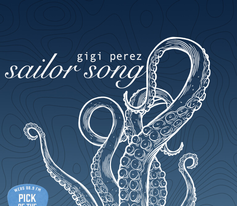 Tentacle outlines rise up against a darkening blue background with white text reading 