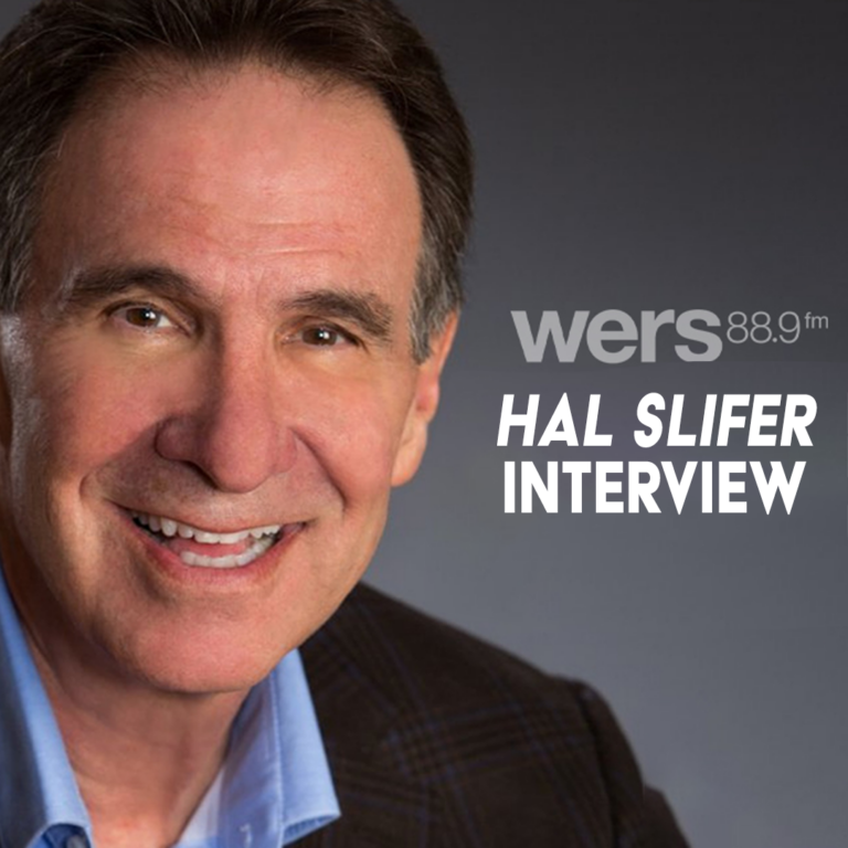 Photo of WERS Chagigah host Hal Slifer with white text reading "Hal Slifer Interview."