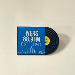 75th WERS Record Pin