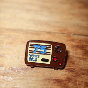 75th Retro Radio Pin!