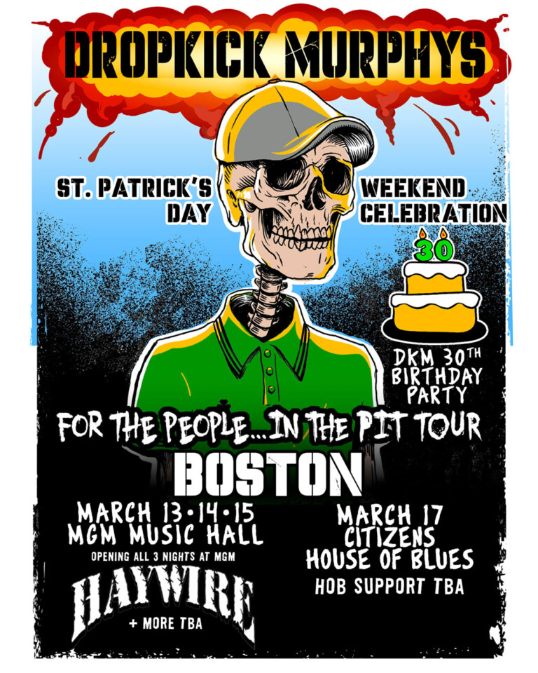 Dropkick Murphys St Patrick’s Day Show