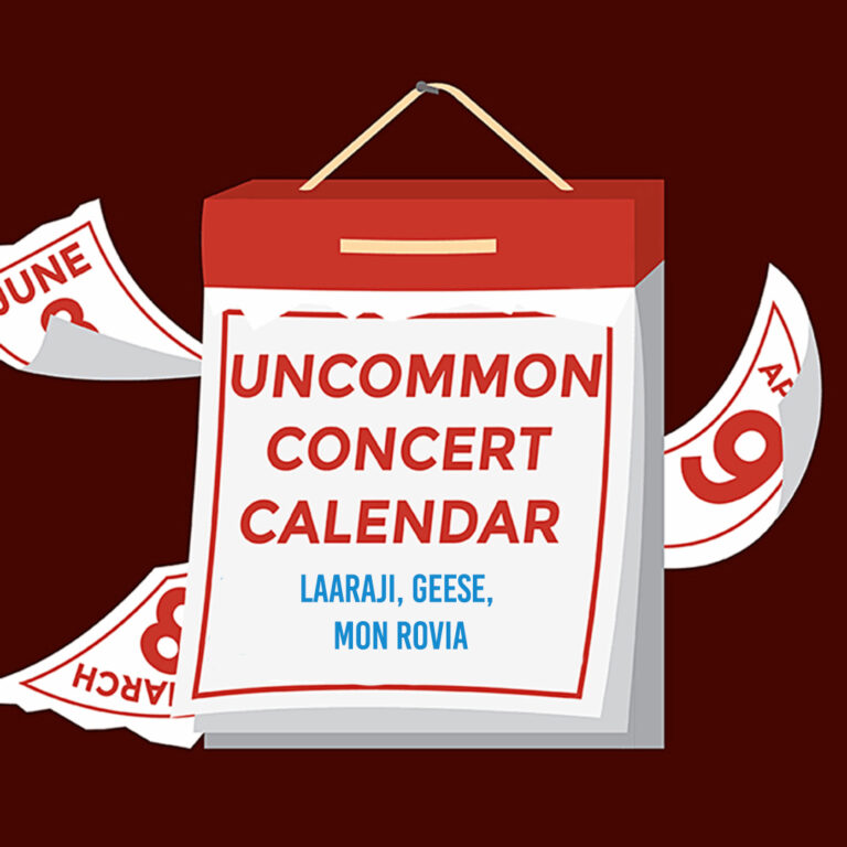 Uncommon Concert Calendar: November 7 – 14