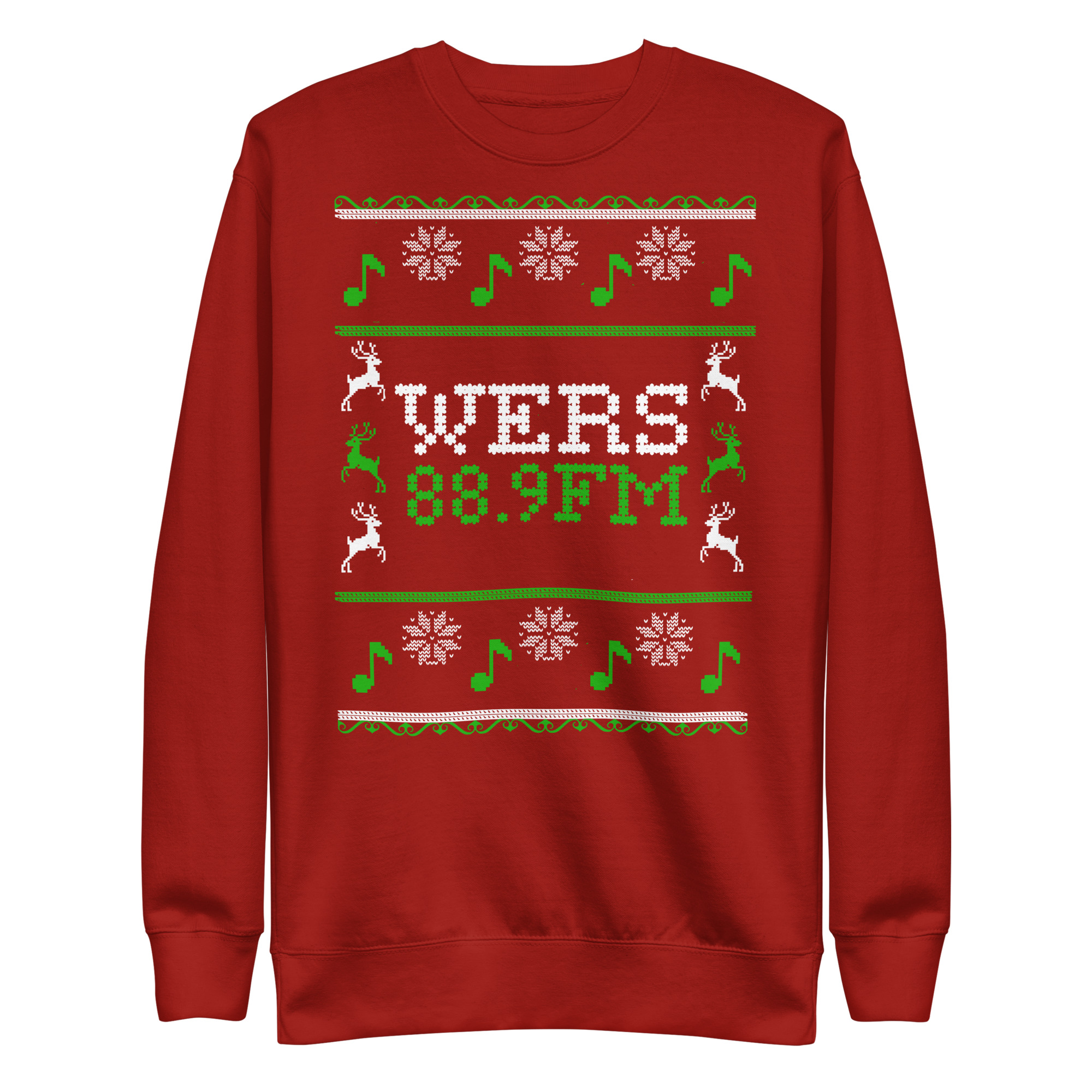 Merry WERSmas Unisex Ugly Sweater (Red)