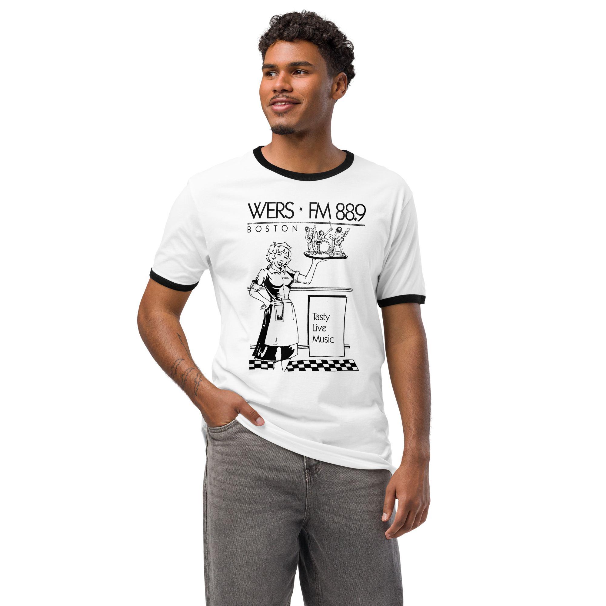 Retro Unisex Ringer Shirt - Image 5