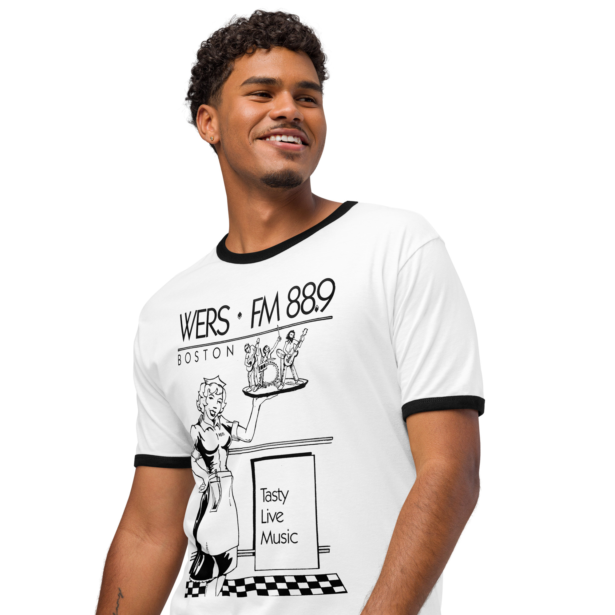 Retro Unisex Ringer Shirt - Image 6