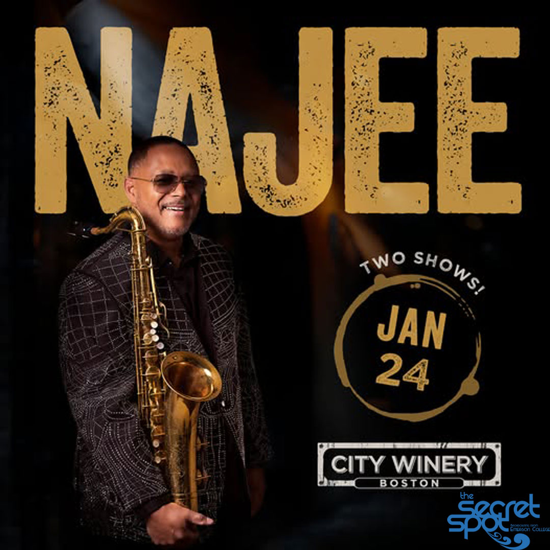 Najee at City Winery Jan. 24