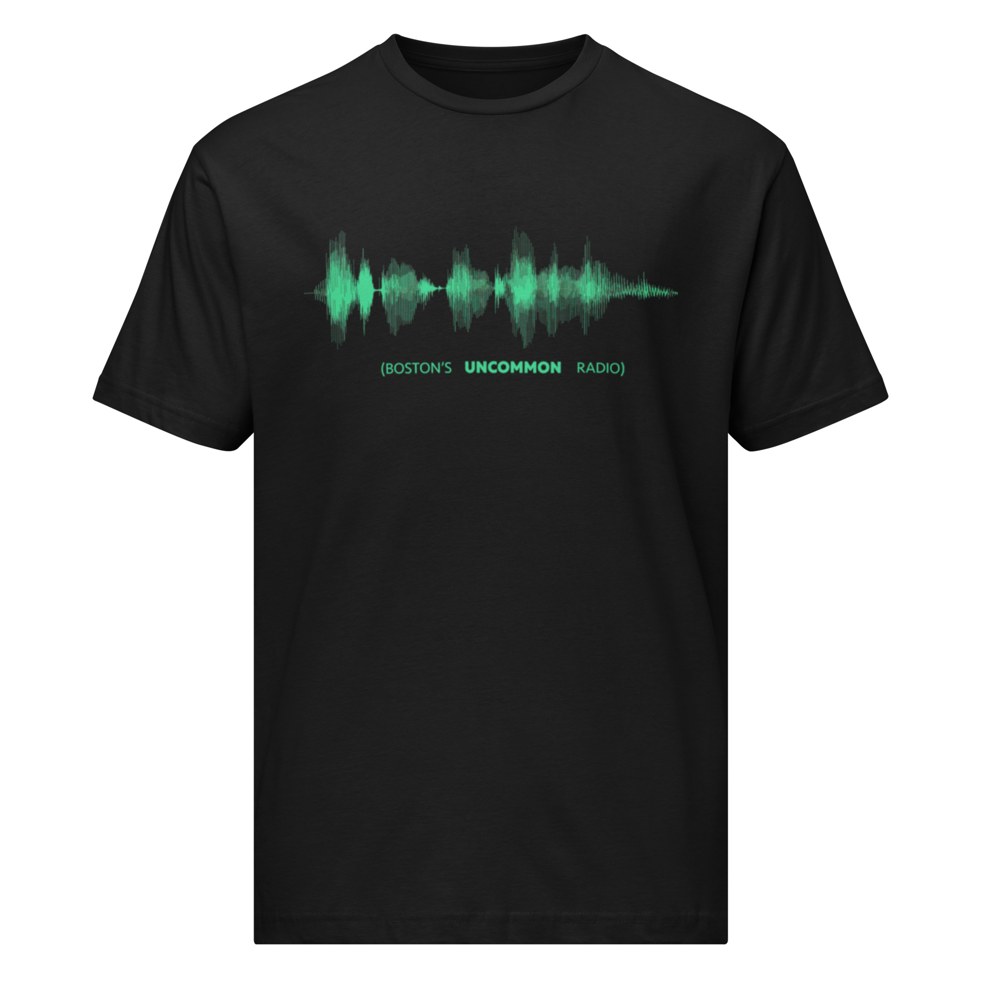 Unisex Soundwave Tee Black (Soft Jersey)