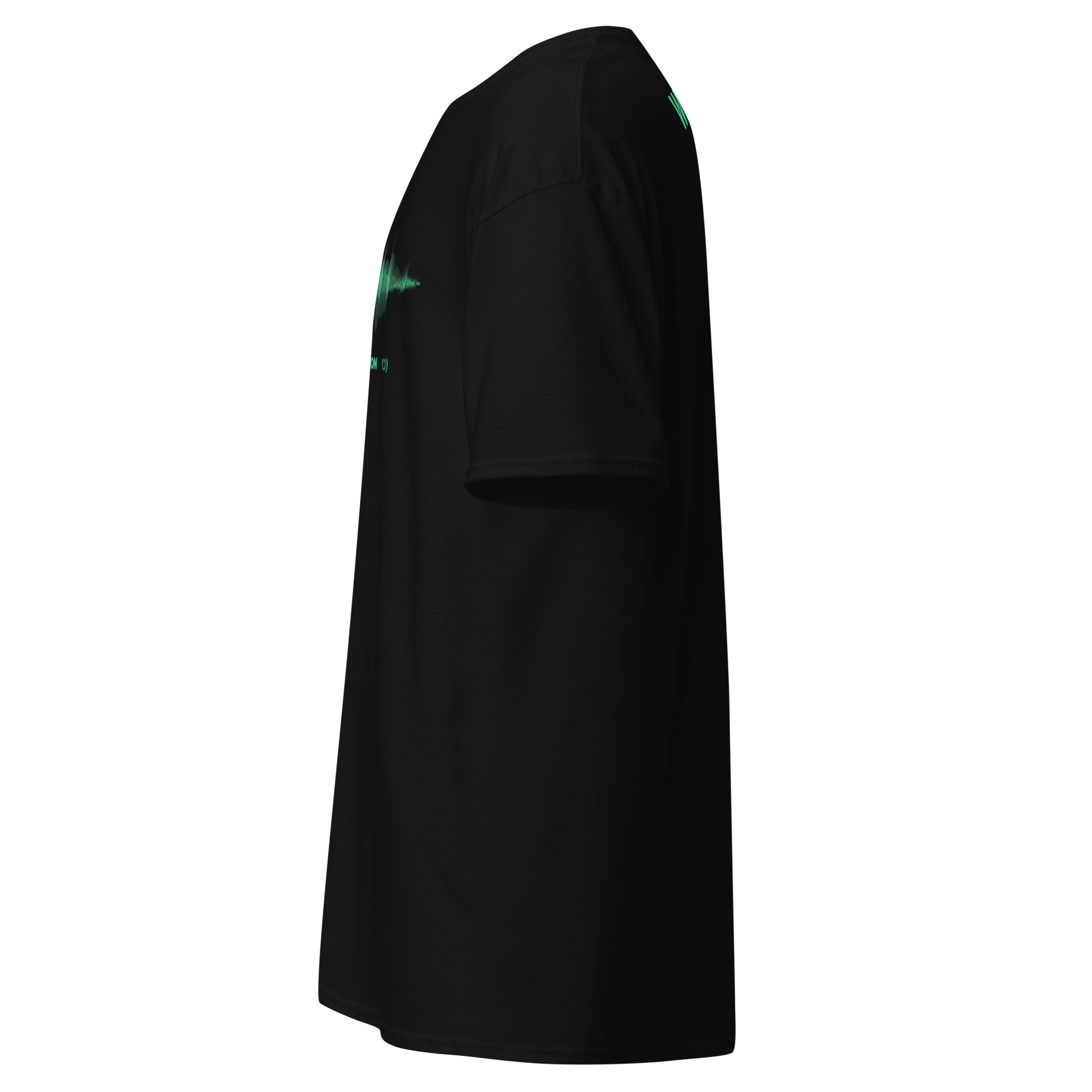 Unisex Soundwave Tee Black - Image 2