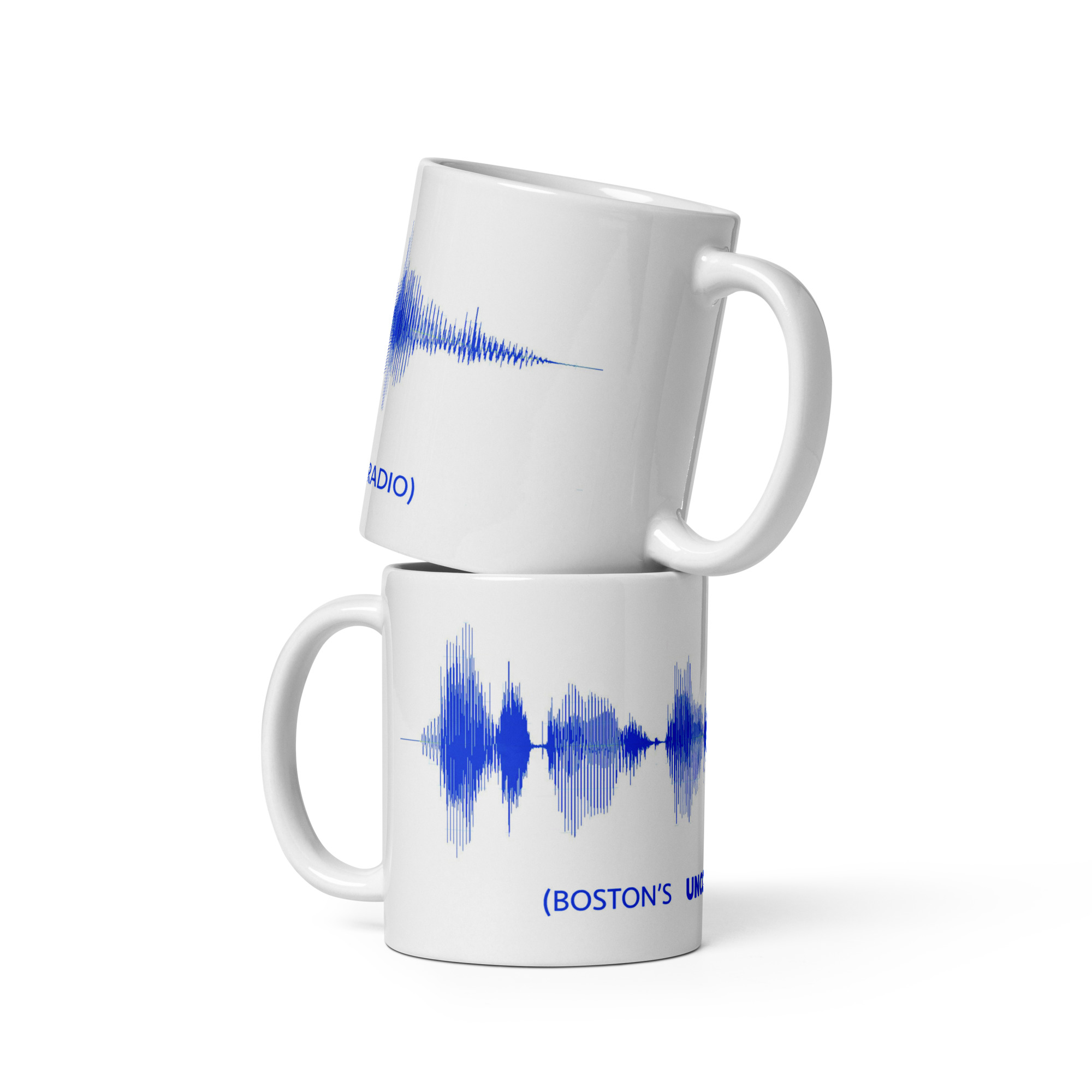 Boston's Uncommon Radio Soundwave Mug 11oz