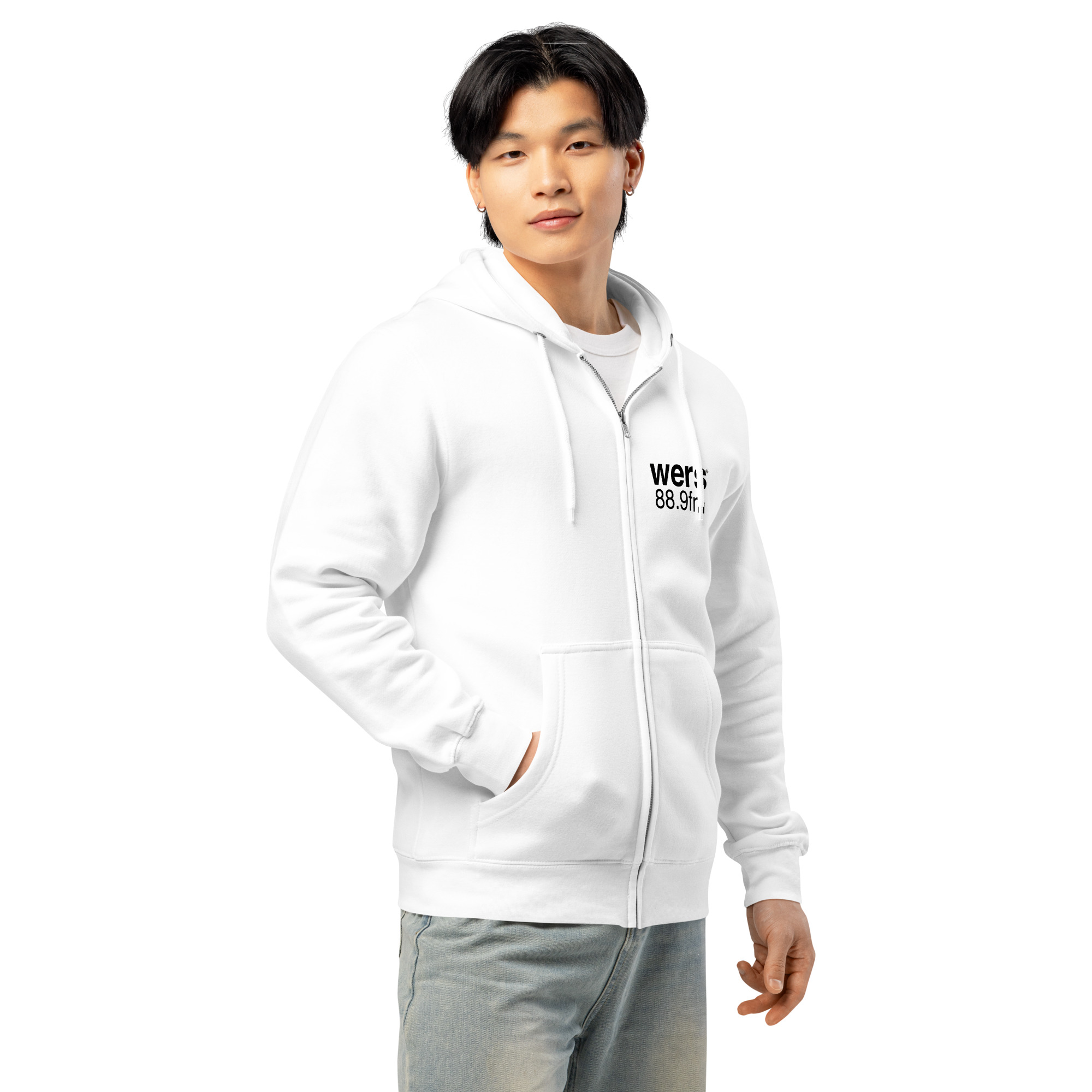 Premium WERS Logo Hoodie (White) - Image 5
