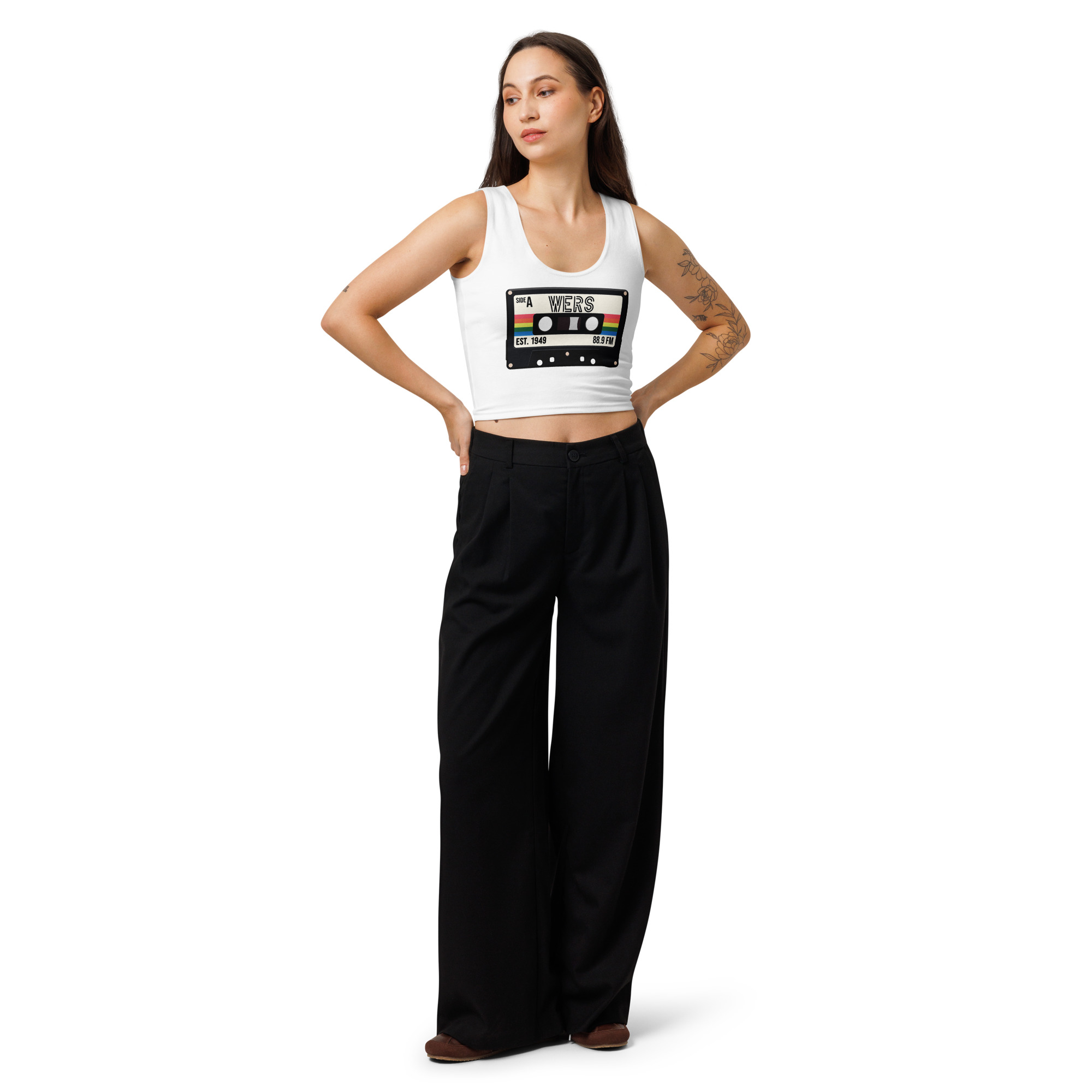 WERS Pride Crop Top - Image 2
