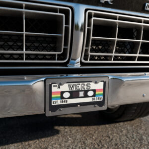 WERS Vanity Plate