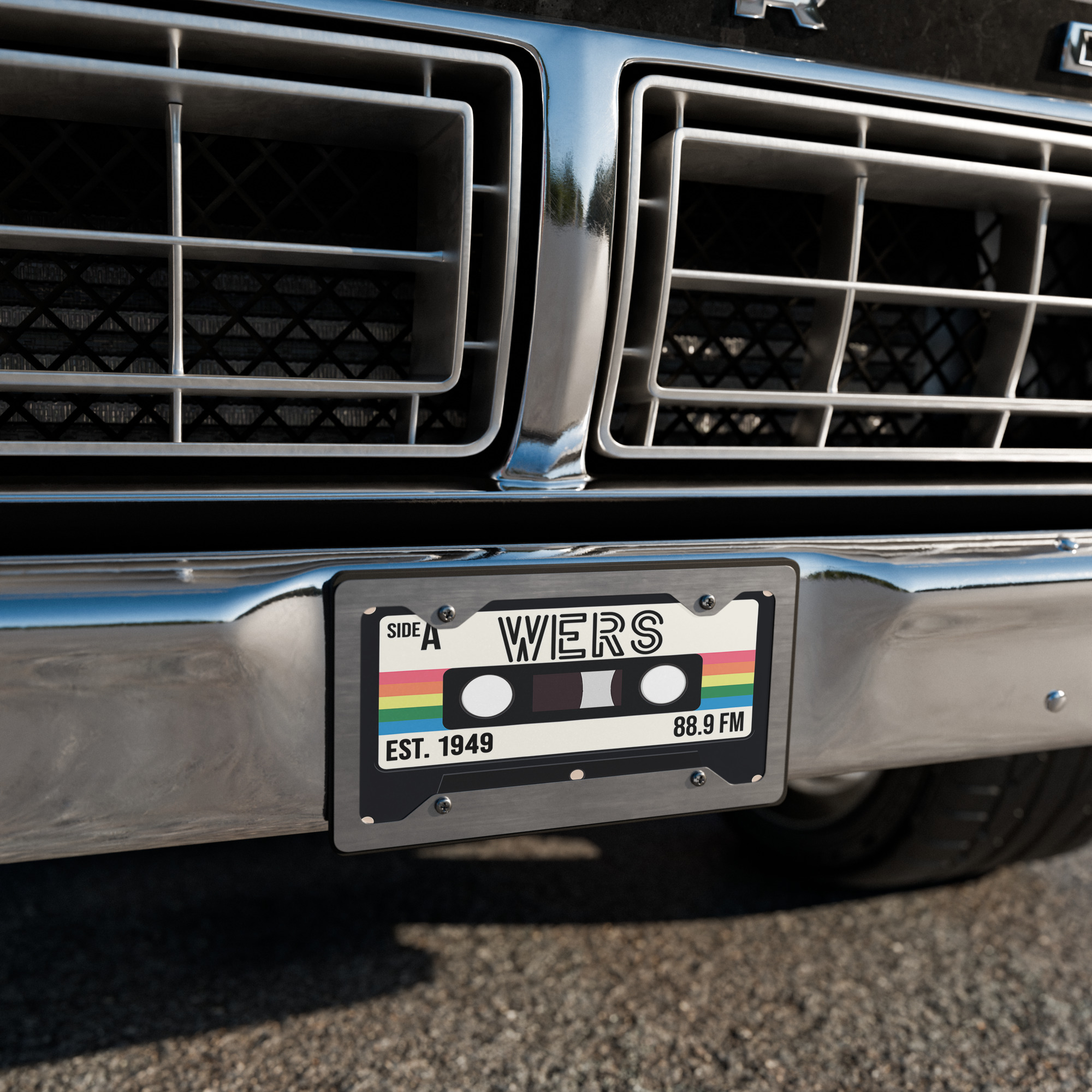 WERS Vanity Plate
