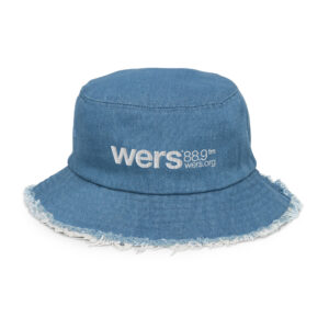 WERS denim bucket hat